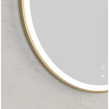 Bondi 800mm Round LED Bathroom Mirror